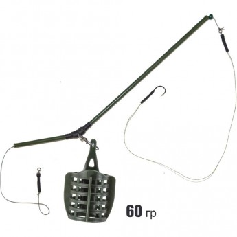 Фидерная кормушка SALMO FEEDER ROUND 060г